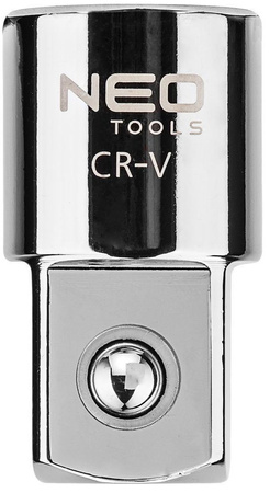 Redukcja ze stali CrV 3/4" M x 1/2" F o długości 46 mm Neo 08-564