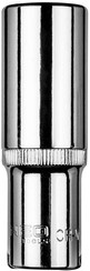 Nasadka sześciokątna długa ze stali CrV o rozmiarze 1/2" 16 mm Neo 08-466