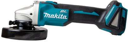 Szlifierka kątowa akumulatorowa bezszczotkowa 18 V Makita 125 mm + walizka MAKPAC 3 DGA504ZJ