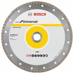 BOSCH TARCZA DIAMENTOWA 230MM ECO FOR UNIVERSAL TURBO DO CIĘCIA BETONU, CEGŁY, KLINKIERU