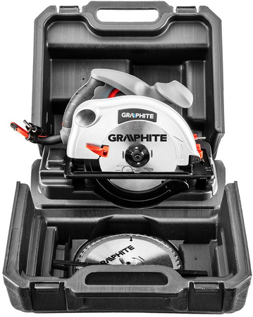 Pilarka tarczowa elektryczna 1200 W Graphite + walizka 58G488 