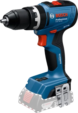 Wiertarko-wkrętarka akumulatorowa GSB 18V-65 Bosch