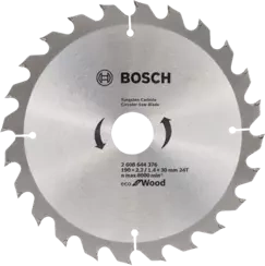 Tarcza pilarska do drewna ECO FOR WOOD Bosch 190x30 mm 24 zęby
