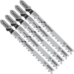 Brzeszczot do wyrzynarki do drewna SPEED FOR HARD WOOD Bosch T 144 DF 5 sztuk