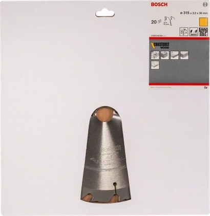 Tarcza pilarska do drewna CONSTRUCT WOOD Bosch 315x20 mm 20 zębów