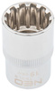 Nasadka Spline ze stali CrV o rozmiarze 1/2" 19 mm Neo 08-591