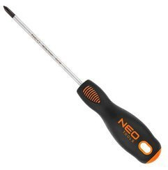 Wkrętak krzyżowy ze stali S2 SvCm o rozmiarach PH0 x 75 mm Neo 04-021
