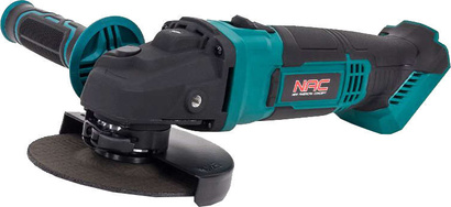 Szlifierka kątowa akumulatorowa 20V AKUMULTISYSTEM Nac 125 mm + akumulator 4.0Ah + walizka AGE-125-LI-B-20V