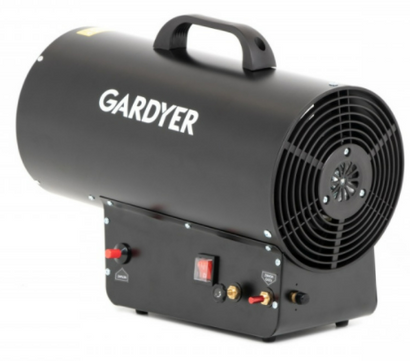 Nagrzewnica gazowa o mocy 30 kW z termostatem Gardyer HE3000