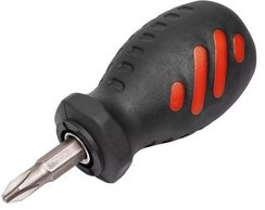 Wkrętak odwracalny płasko-krzyżowy ze stali CrV o rozmiarze 5.5 mm x PH2 Top Tools 39D177