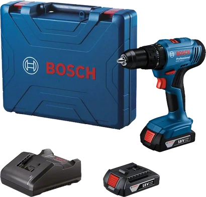 Bosch akumulatorowa wkretarka udarowa GSB 183-LI z 2 akumulatorami 2Ah + ładowarka 