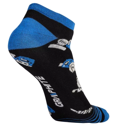 Skarpety krótkie męskie bawełniane kolorowe Graphite rozmiar 43-46