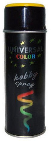 UniversalColor żółty sygnałowy połysk spray 400 ml farba uniwersal RAL 1003