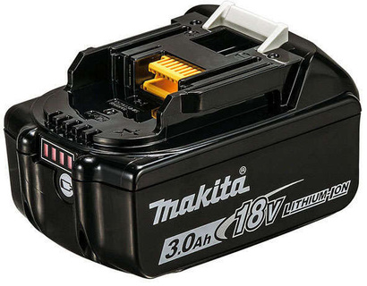 Wiertarko-wkrętarka akumulatorowa dwubiegowa z silnikiem bezszczotkowym 18V Makita + akumulator 2 x 3Ah + ładowarka + walizka