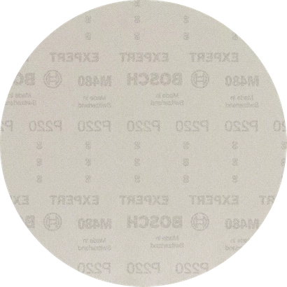 Bosch Siatka szlifierska EXPERT M480 do szlifierek do płyt gipsowo-kartonowych średnica 225 mm, gradacja 220