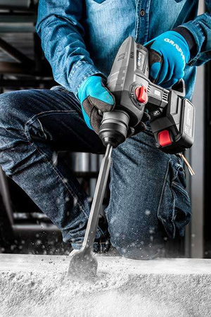 Młotowiertarka akumulatorowa z uchwytem SDS+ Energy+ 18V z silnikiem bezszczotkowym Graphite 58G027 body