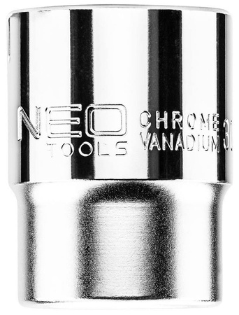 Nasadka sześciokątna krótka ze stali CrV o rozmiarze 3/4" 30 mm Neo 08-308