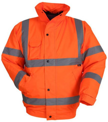 Kurtka ostrzegawcza fluorescencyjna z podszewką BETA rozmiar XL VWJK04O/XL