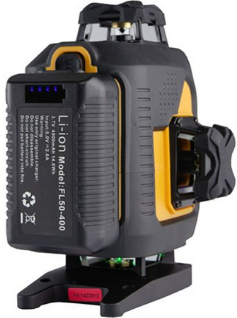 Laser liniowy samopoziomujący z wiązką zieloną Lamigo CROSS 4D