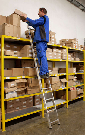 Drabina przystawna aluminiowa Krause Corda 1x10