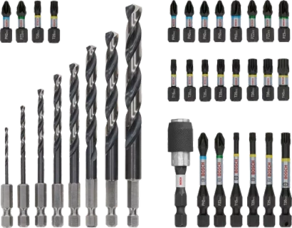 35-częściowy zestaw bitów i wierteł HSS-G PRO Impact Metal Set Bosch 2608521U80