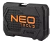 Zestaw kluczy nasadowych 1/4" 20 elementów Neo 10-230