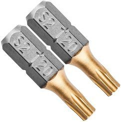 Końcówki wkrętakowe TX20 x 25 mm Graphite 2 sztuki 57H973