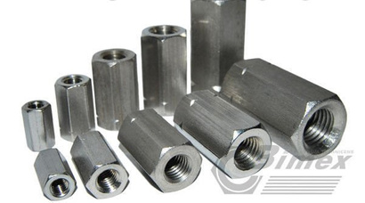 M6 NAKRĘTKA ZŁĄCZNA DŁUGA NIERDZEWNA A2 | opakowanie 5 SZTUK