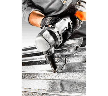 Nożyce do cięcia blachy elektryczne o mocy 500 W + walizka Graphite 59G401