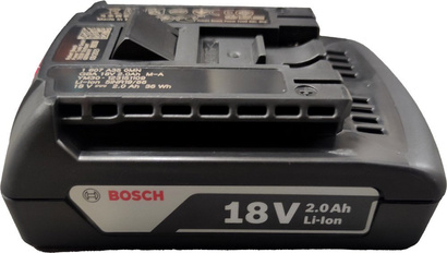 Wiertarko-wkrętarka akumulatorowa Bosch professional GSR 180-LI 2x2,0Ah + ładowarka AL 1820 CV + walizka 06019F8109