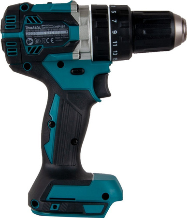 Wiertarko-wkrętarka akumulatorowa dwubiegowa udarowa 54 Nm 18 V Makita DHP484Z body