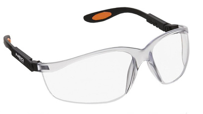 Okulary ochronne poliwęglanowe, białe soczewki Neo 97-500