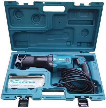 Piła szablasta posuwowa z regulacją skoków o mocy 1200 W z walizką i brzeszczotami Makita JR3051TK