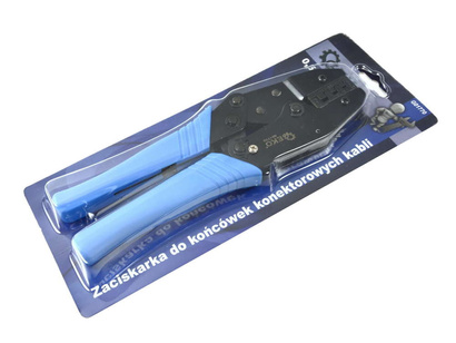 Zaciskarka do końcówek konektorowych kabli 0,5-6mm² Geko