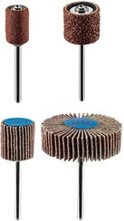 Akcesoria do miniszlifierki taśmy szlifierskie i ściernice listkowe Graphite 12 sztuki 55H081