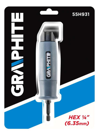 Kątowa nasadka na bity 1/4" Graphite 55H931