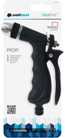 Zraszacz pistoletowy do nawadniania PROFI IDEAL LINE PLUS Cellfast 52-010