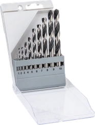 Zestaw wierteł krętych do metalu HSS POINTTEQ Bosch 10 sztuk