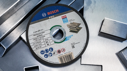 Tarcza tnąca do metalu, stali nierdzewnej STANDARD FOR INOX RAPIDO Bosch 125x22,23 mm WA 60 T BF