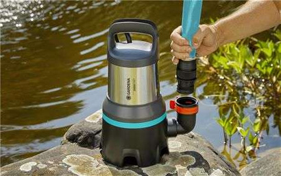 Pompa zanurzeniowa elektryczna do brudnej wody Gardena o mocy 750 W 9044-20