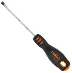 Wkrętak płaski z magnetyczną końcówką ze stali S2 SvCm o rozmiarze 4 x 100 mm Neo 04-012