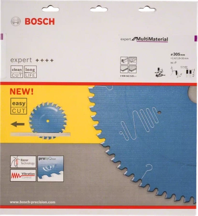 Tarcza pilarska do drewna i metalu EXPERT FOR MULTI MATERIAL Bosch 305x30 mm 96 zębów