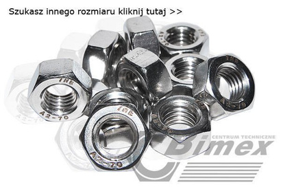 M2,5 NAKRĘTKA SZEŚCIOKĄTNA NIERDZEWNA A2 | OPAKOWANIE 50 SZTUK