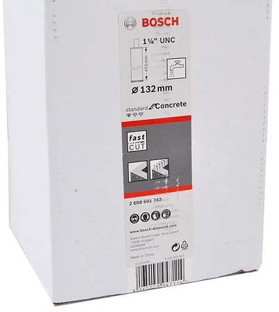 Korona diamentowa wiertnicza do betonu STANDARD FOR CONCRETE Bosch 132x450 mm