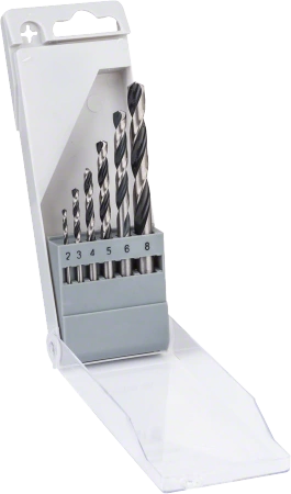 Zestaw wierteł krętych do metalu HSS POINTTEQ Bosch 6 sztuk