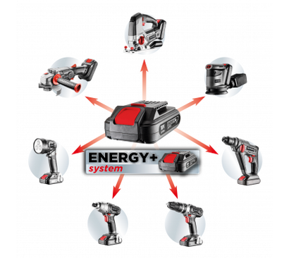 Wyrzynarka akumulatorowa 18V ENERGY+ Graphite 58G011