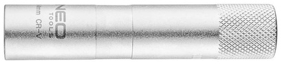 Klucz do świec samochodowych 3/8" ze stali CrV o rozmiarze 16 x 90mm Neo 11-153