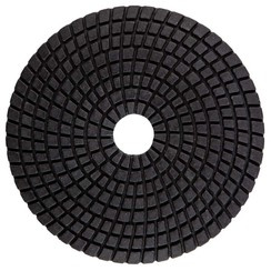 Rzep polerski do gresu o średnicy 125 mm i gradacji K50 Graphite 57H850