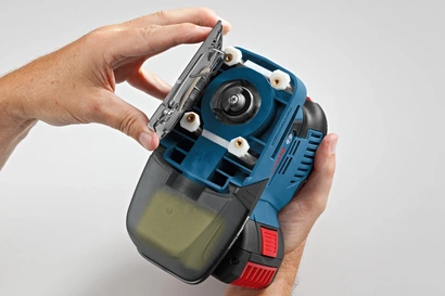 Szlifierka oscylacyjna akumulatorowa 18V GSS 18V-10 Bosch Professional 115 x 140 mm i 115 x 107 mm