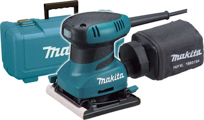 Szlifierka oscylacyjna sieciowa 200 W Makita 114 x 140 mm BO4556K